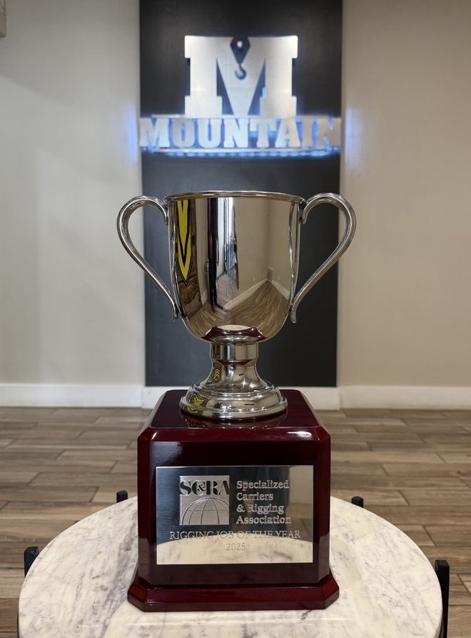 Mountain Wins Rigging Job of the Year Award