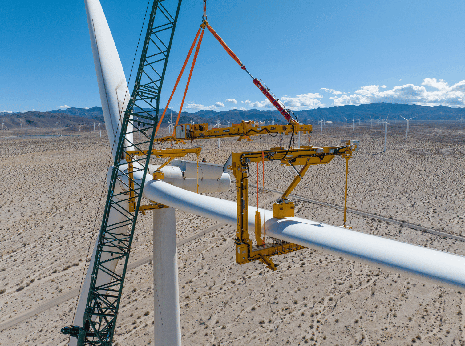 Blades, Booms & Big Moves at Ocotillo Wind Farm